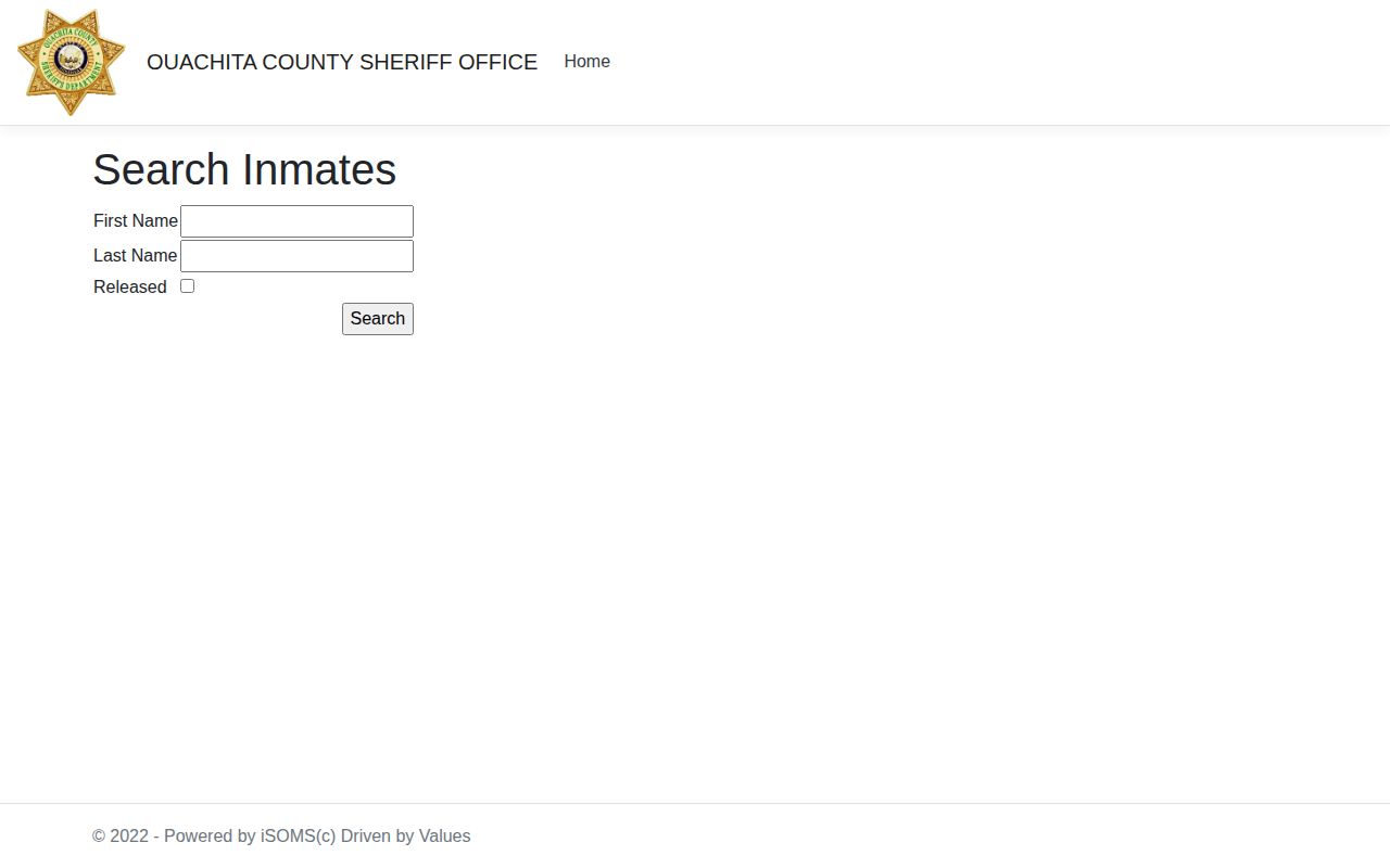 Ouachita County jail roster name search for busted mugshot records